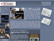 Tablet Screenshot of dicksummer.com
